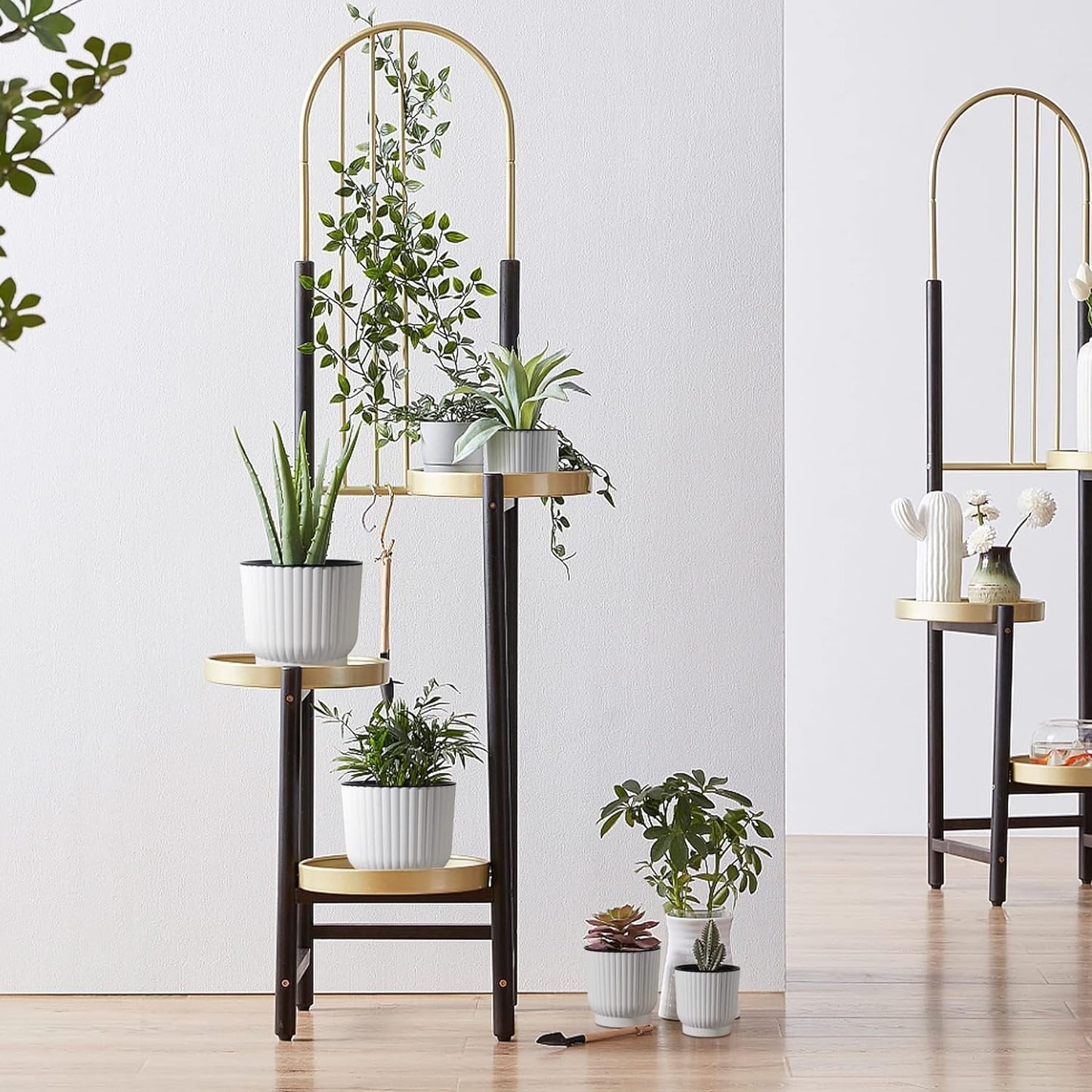 T4U Plastic Self Watering Planter Pots for Home Decoration