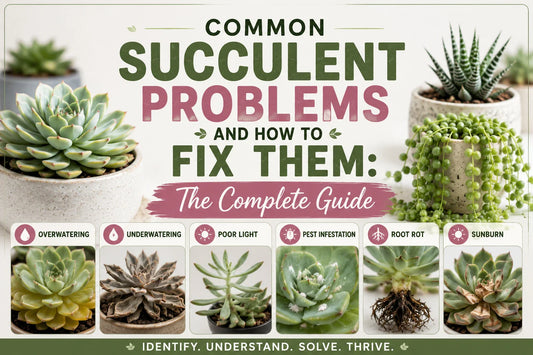Common Succulent Problems and How to Fix Them: The Complete Guide