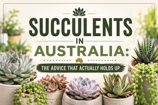 Succulents in Australia: The Advice That Actually Holds Up