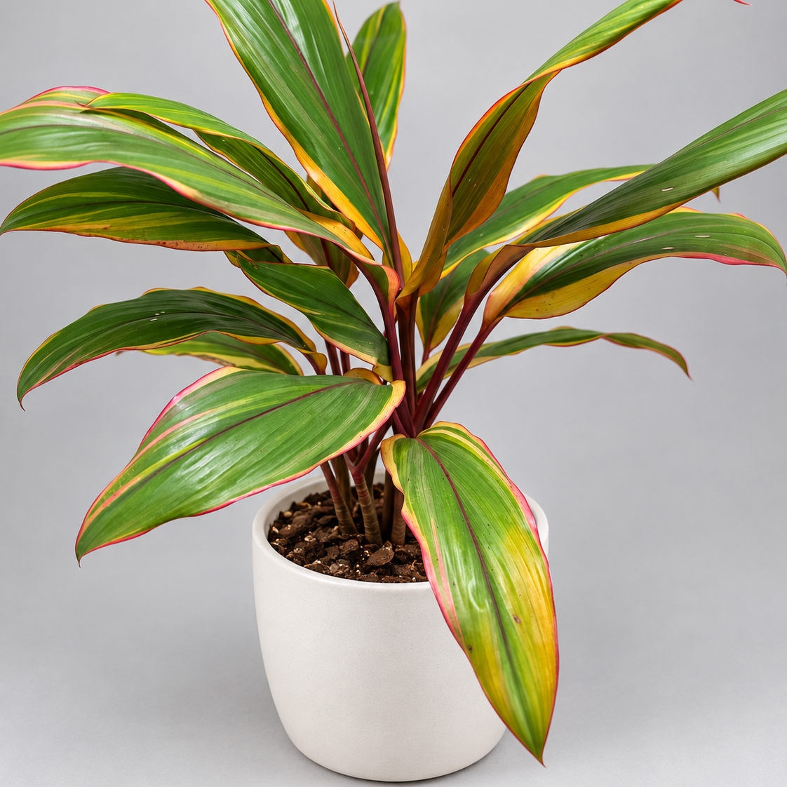 Cordyline fruticosa ‘Early Morning Diamond’ – Colourful Tropical Plant Succulents World