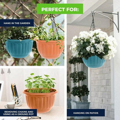 Garden Greens Hanging Planter Pots