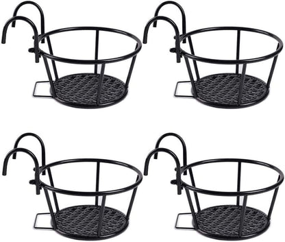 Hanging Railing Planter Baskets