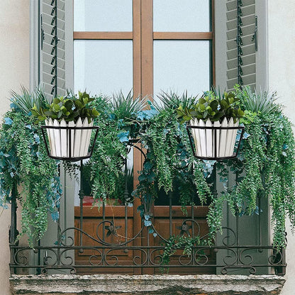 Hanging Railing Planter Baskets