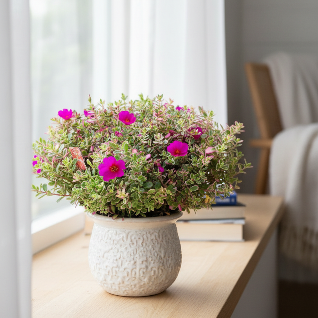 Portulaca Sunjewels Variegated Succulent My Store