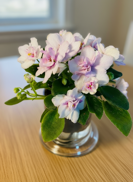 Miniature African Violet - Light Pink